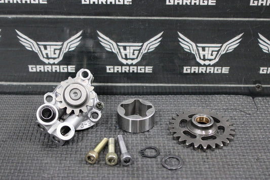 2005 YAMAHA 03 - 05 YZ450F OEM ENGINE MOTOR OIL PUMP GEARS ROTOR GOOD! - hggarage