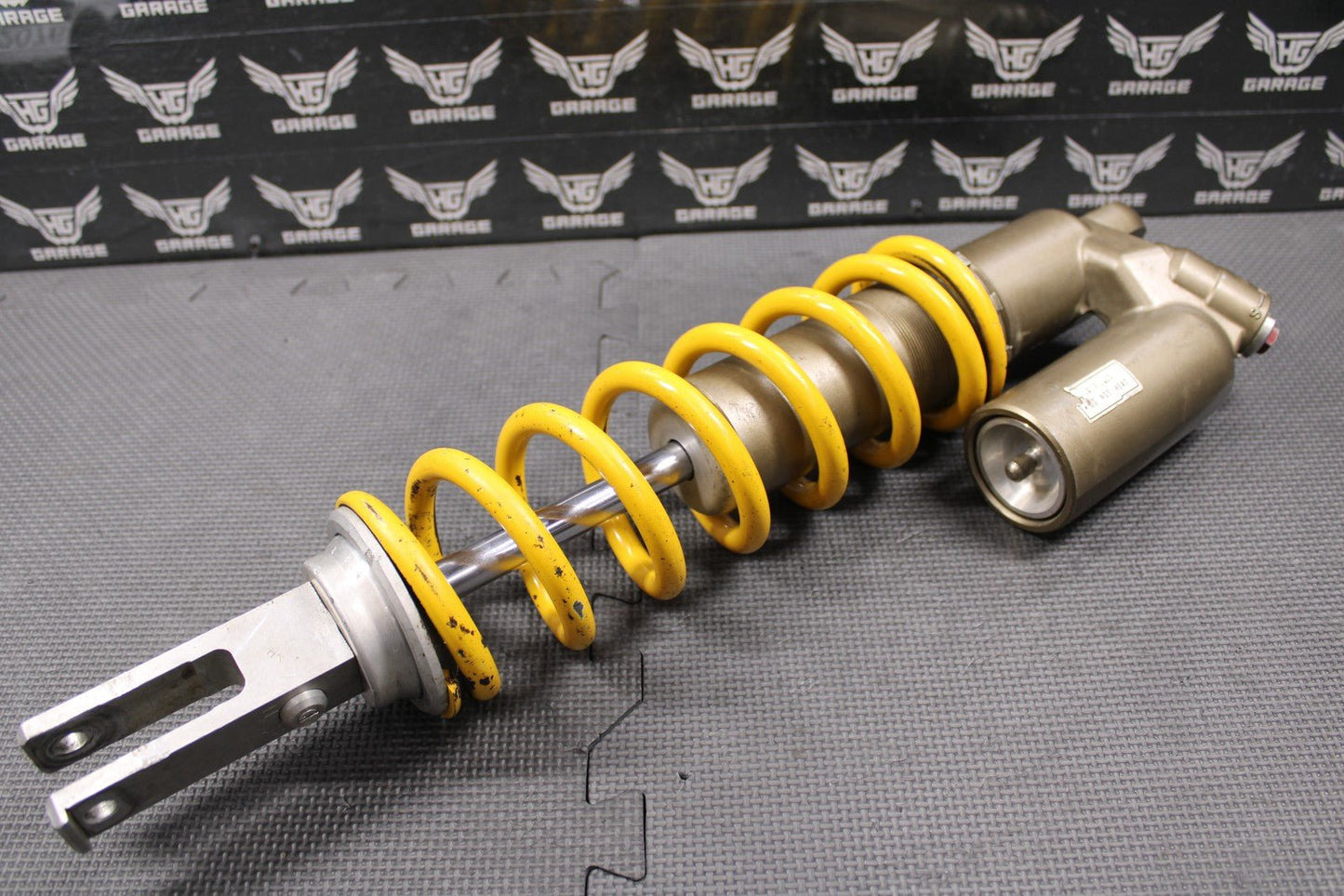 2008 HONDA CRF250R OEM REAR BACK SHOCK ABSORBER SUSPENSION 52400 - KRN - A11 GOOD! - hggarage