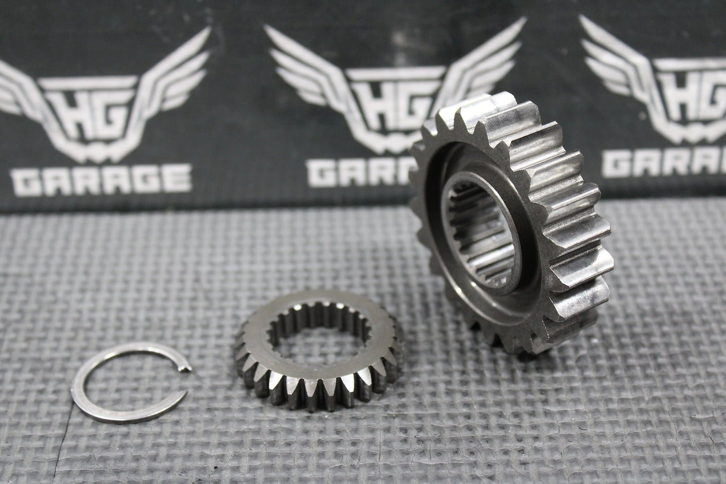 2003 02 - 04 KAWASAKI KX250 OEM ENGINE CRANKSHAFT PRIMARY MAIN DRIVE GEARS SET - hggarage