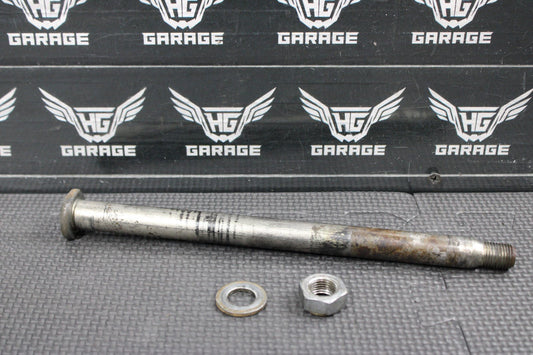 02 - 22 HONDA CRF450R OEM REAR SWINGARM BOLT SUSPENSION PIVOT AXLE 52101 - KZ4 - J40 - hggarage