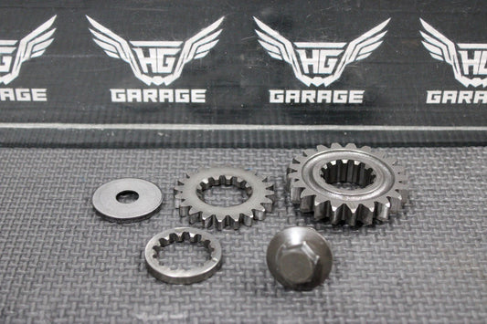 2002 YAMAHA 99 - 22 YZ250 YZ250X OEM 2T ENGINE PRIMARY GEAR GEARS CRANKSHAFT - hggarage