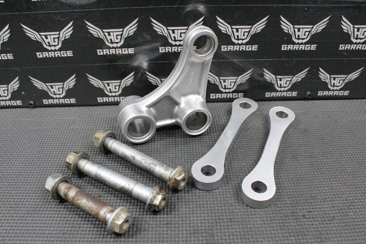 2003 KAWASAKI KX250 OEM REAR SHOCK SWINGARM LINKAGE LINKS UNI TRAK 39007 - 1306 - hggarage