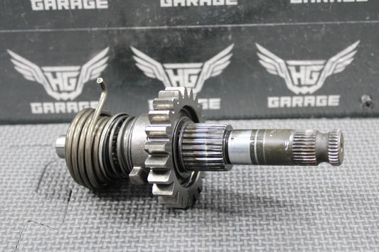 1991 HONDA 88 - 95 XR250R OEM KICKSTART KICK START SHAFT SPINDLE GEAR RATCHET NICE - hggarage