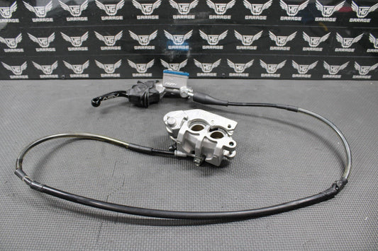 2014 KAWASAKI 13 - 14 KX250F KX450F OEM FRONT BRAKE CALIPER MASTER CYLINDER ASV - hggarage