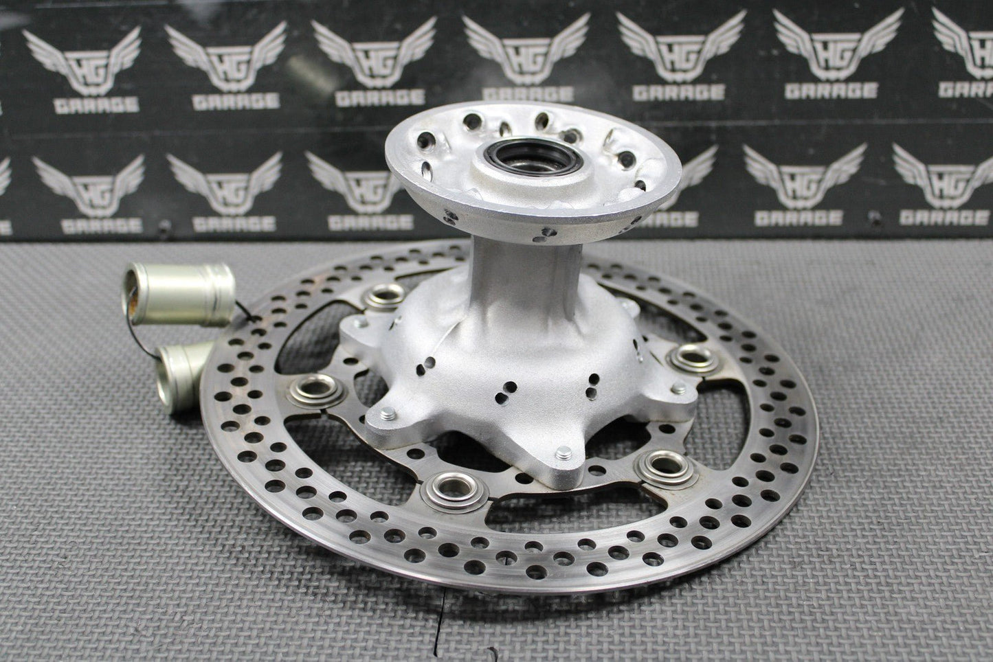 2006 SUZUKI 05 - 06 RM125 RM250 OEM FRONT WHEEL RIM HUB ROTOR 54111 - 36E00 GOOD! - hggarage