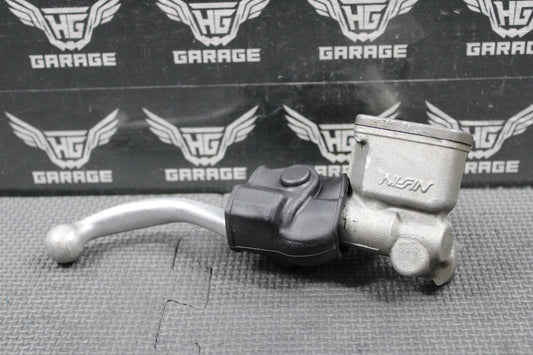 1997 HONDA CR250R OEM NISSIN FRONT BRAKE MASTER CYLINDER W/ LEVER 45510 - MEY - 305 - hggarage