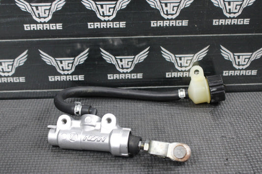 2001 KAWASAKI KX100 KX85 01 - 22 OEM NISSIN REAR BACK BRAKE MASTER CYLINDER W RESE - hggarage