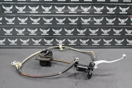 1986 KAWASAKI KDX200 OEM TOKICO FRONT BRAKE CALIPER MASTER CYLINDER ASSEMBLY - hggarage