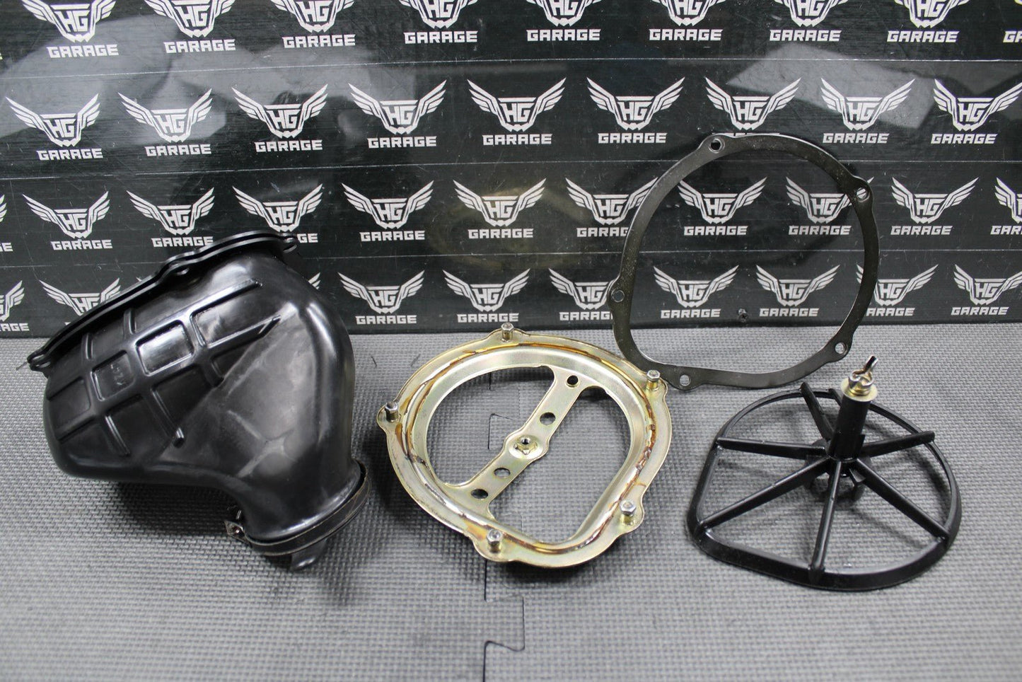 2001 HONDA CR125R OEM INTAKE BOOT AIRBOX AIR CLEANER CONNECTING TUBE 17253 - KZ4 - J - hggarage