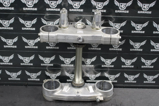 2003 Honda CRF450R OEM Front Forks Lower Upper Triple Tree Stem - hggarage