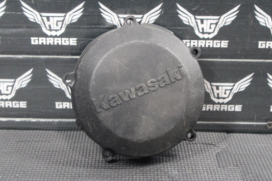 1986 KAWASAKI 86 - 87 KDX200 ENGINE RIGHT SIDE STATOR GENERATOR MAGNETO COVER - hggarage