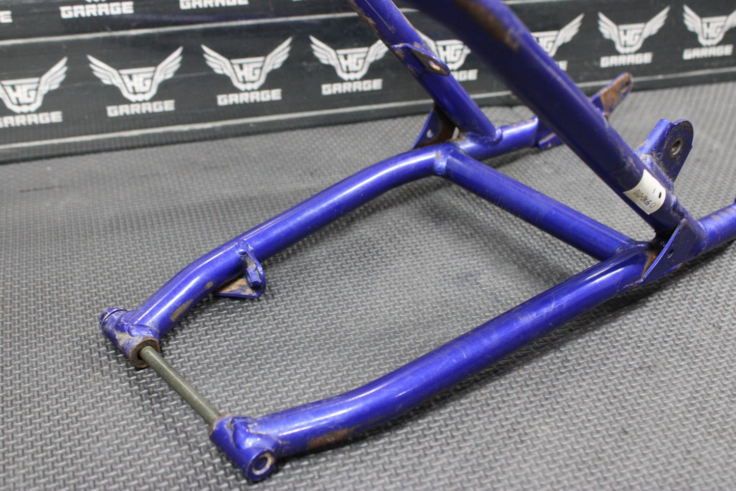 2007 02 - 07 YAMAHA YZ85 OEM REAR BACK SUB FRAME SUBFRAME SUPPORT 5PA - 21190 - 00 - P0 - hggarage