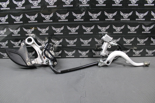 2022 KAWASAKI KX250 KX250X KX450X OEM NISSIN REAR BACK BRAKE CALIPER MASTER MINT - hggarage