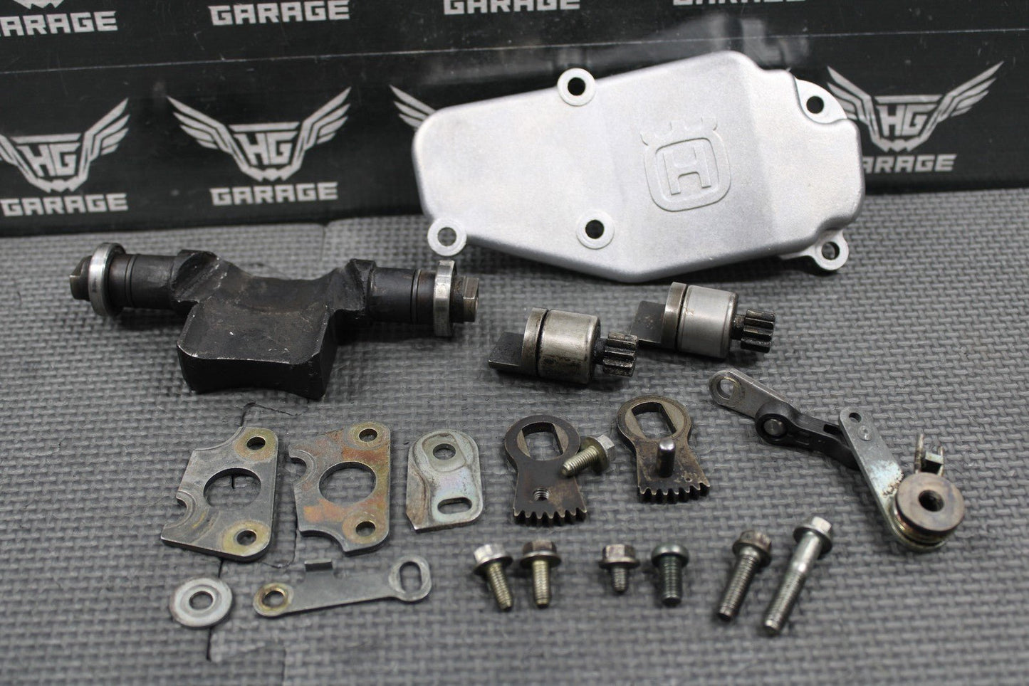 1999 2000 HUSQVARNA CR250 WR250 OEM EXHAUST HTS POWER VALVE BOOSTER 800086813 - hggarage