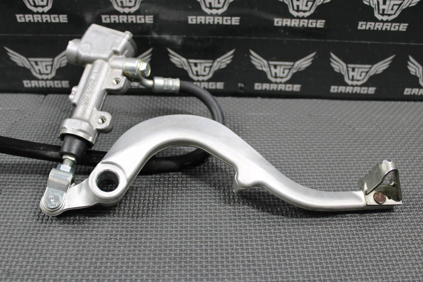 2022 KAWASAKI KX250 KX250X KX450X OEM NISSIN REAR BACK BRAKE CALIPER MASTER MINT - hggarage