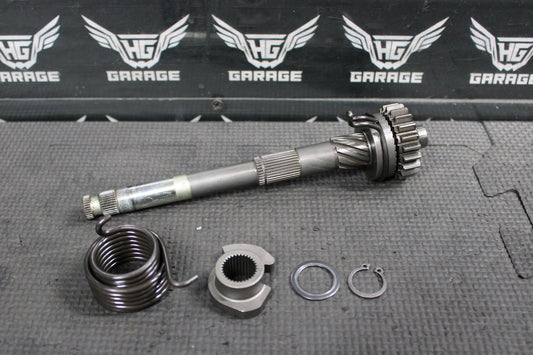 2000 HONDA XR50R OEM KICKSTART KICK START SHAFT W IDLER GEAR 28251 - 086 - 701 - hggarage