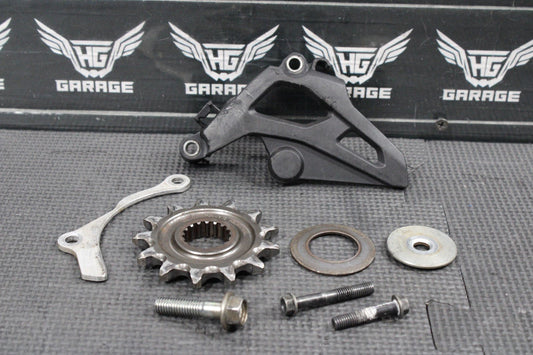 2023 Honda CRF250R OEM Motor Engine Front Sprocket Cover W Sprocket - hggarage