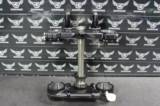 2014 KAWASAKI KX250F OEM FRONT FORKS LOWER UPPER TRIPLE TREE - hggarage