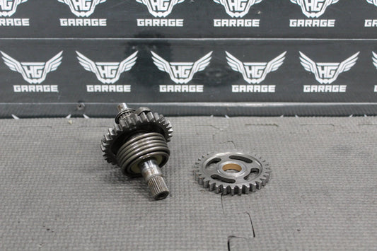 1994 KAWASAKI KX125 OEM KICKSTART KICK START SHAFT W IDLER GEAR 13066 - 1019 - hggarage