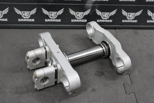 2000 KTM 50SX Junior OEM Front Forks Lower Upper Triple Tree Stem Clamp 45001032 - hggarage