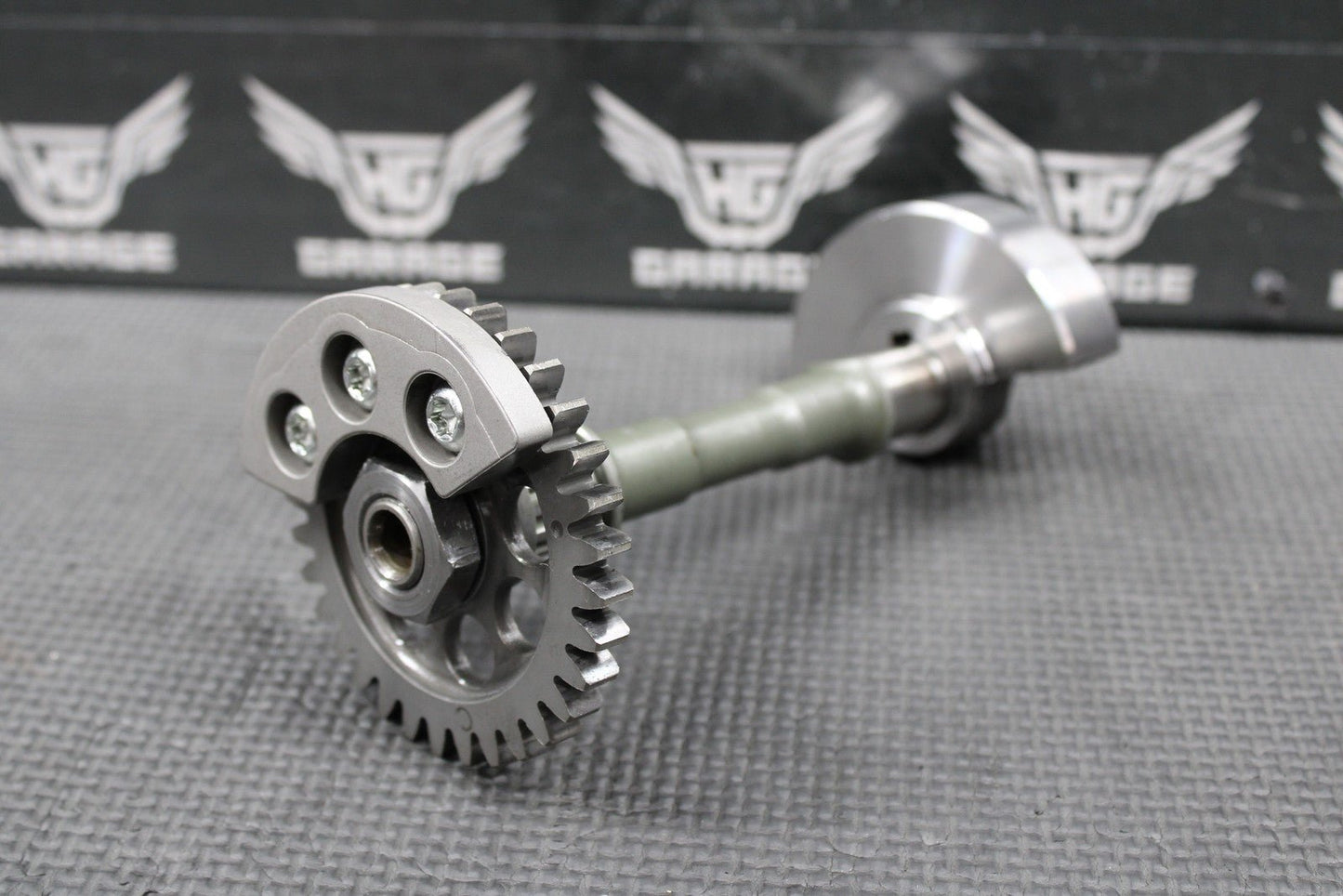 2009 07 - 09 YAMAHA YZ450F OEM ENGINE MOTOR CRANKSHAFT BALANCER SHAFT GEAR WEIGHT - hggarage