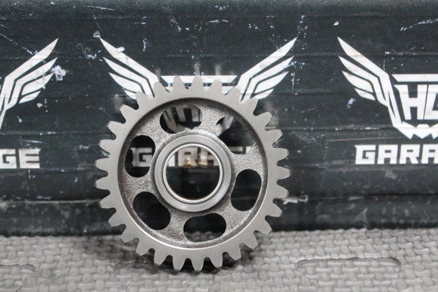 2002 HONDA CR125R OEM KICKSTART KICK START SHAFT W IDLER GEAR - hggarage