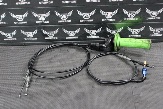 2002 HONDA CRF450R OEM RIGHT THROTTLE GRIP TOKYO MODS ENGINE HOTSTART 53167 - MEB - hggarage