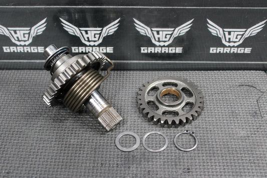 2008 YAMAHA WR450F YZ450F YZ450FX OEM KICKSTART KICK START SHAFT W IDLER GEAR - hggarage