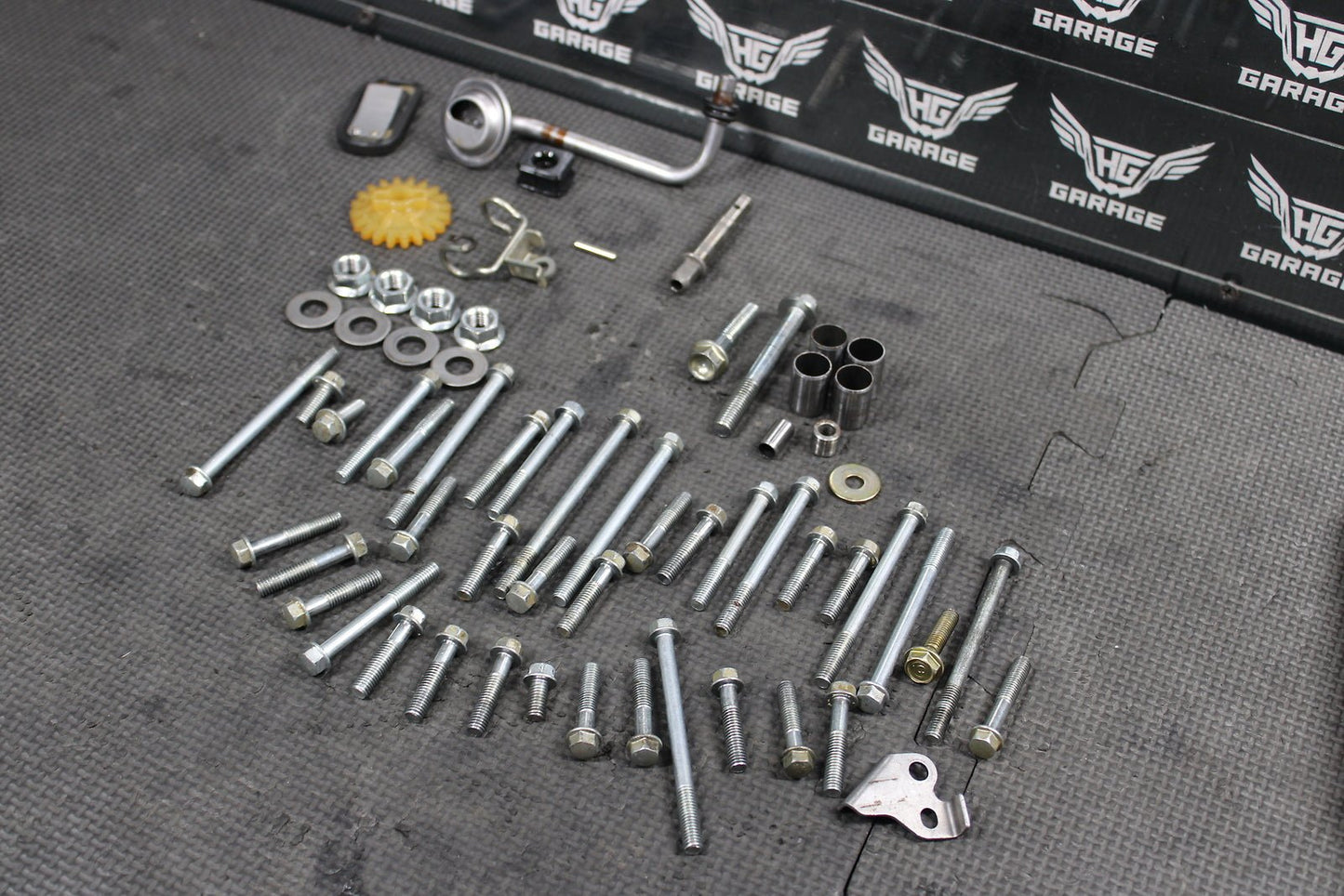 2003 Honda CRF450R OEM Chain Tensioner Topend Engine Hardware Assembly Low Hour - hggarage