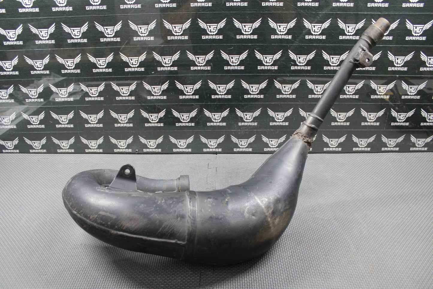 2003 KAWASAKI KX125 OEM EXHAUST PIPE EXPANSION CHAMBER HEADER 18120 - 0001 - hggarage