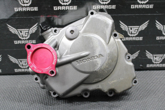 2013 10 - 17 HONDA CRF250R OEM LEFT STATOR GENERATOR MAGNETO COVER 11340 - KRN - B10 - hggarage