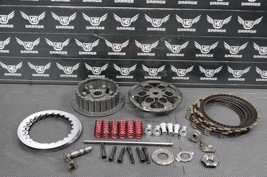 02 - 08 HONDA CRF450R REKLUSE CORE MANUAL COMPLETE CLUTCH W PLATES INNER OUTER HUB - hggarage