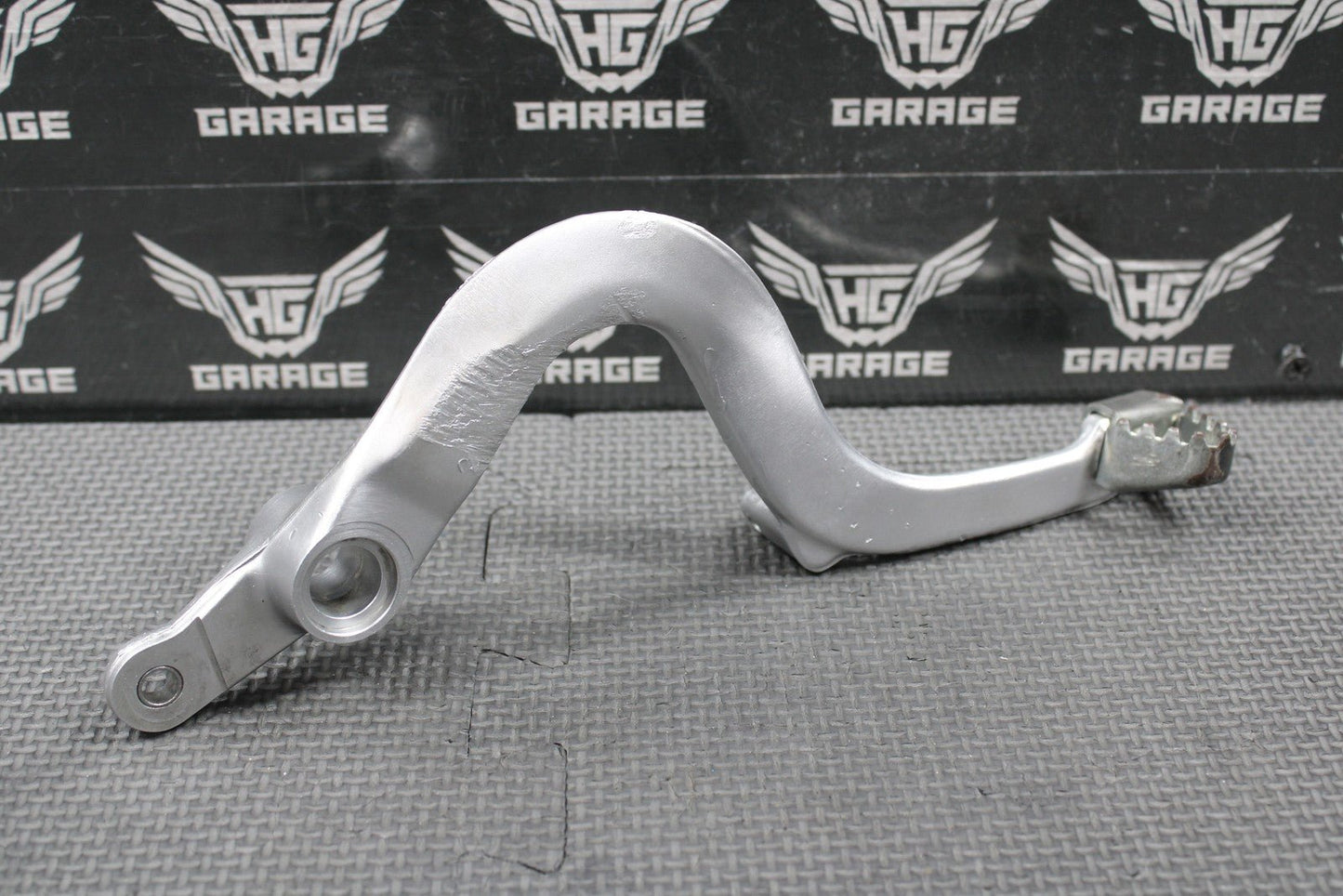 2001 HONDA 90 - 01 CR500R OEM RIGHT REAR BRAKE FOOT PEDAL LEVER 46510 - ML3 - 910 - hggarage