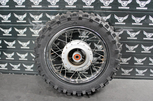 2000 HONDA 00 - 03 XR50R OEM FRONT WHEEL RIM HUB ASSEMBLY 44650 - GEL - 30 - hggarage
