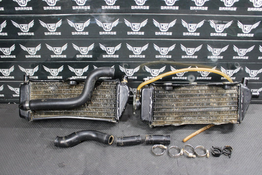 1999 YAMAHA YZ250 OEM RADIATOR GUARD SHIELD LOUVER VENT 4SR - 1240A - 10 - 00 - hggarage