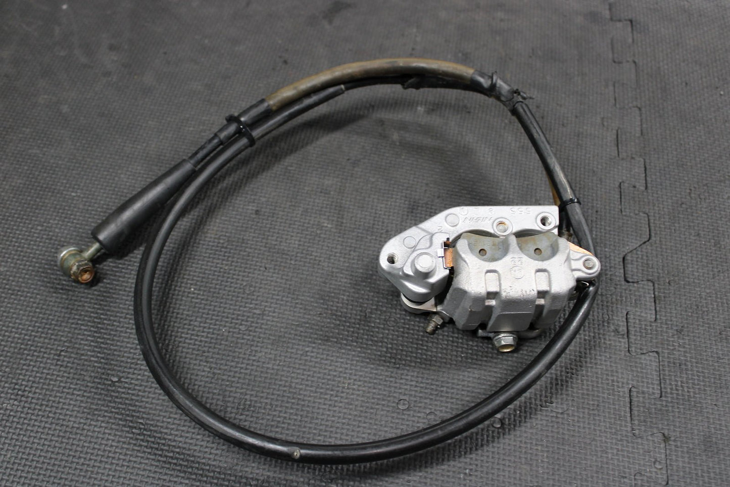 1999 Kawasaki KX125 KX250 OEM Nissin Front Brake Caliper Brake Line 43041 - 1668 - hggarage