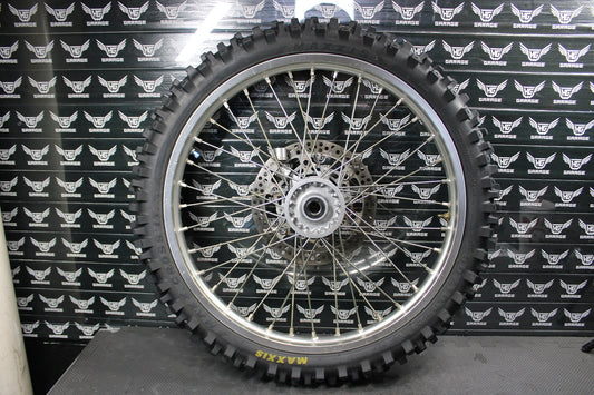 2005 YAMAHA YZ250F YZ250X OEM EXCEL FRONT WHEEL RIM HUB ASSEMBLY 5NY - 25111 - 00 - 00 - hggarage