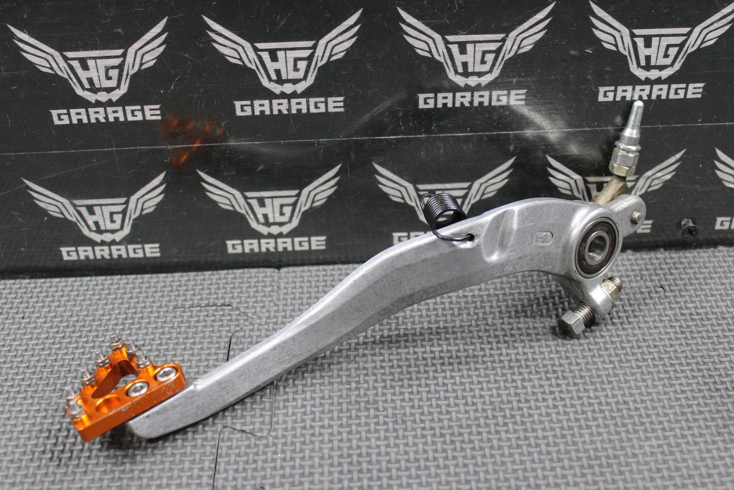 2010 KTM 08 - 16 250 XCF - W OEM RIGHT REAR BRAKE FOOT PEDAL LEVER 77213050044 - hggarage