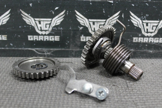 2003 Suzuki RM100 OEM Engine Motor Kickstart Kick Start Shaft Idler Gear - hggarage