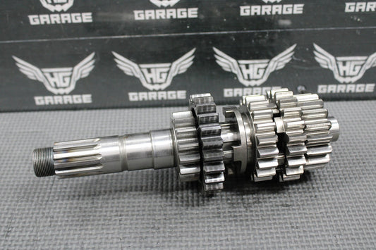 1995 HONDA 92 - 97 CR250R OEM TRANSMISSION MAINSHAFT MAIN SHAFT GEARS GEARBOX - hggarage