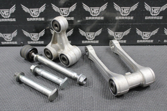 2019 SUZUKI 19 - 25 RMZ250 RMZ450 OEM REAR SHOCK LINKAGE LINKS BOLTS GOOD BEARINGS - hggarage