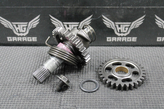 1987 1988 HONDA CR125R OEM KICKSTART KICK START SHAFT W IDLER GEAR 28210 - KS6 - 700 - hggarage