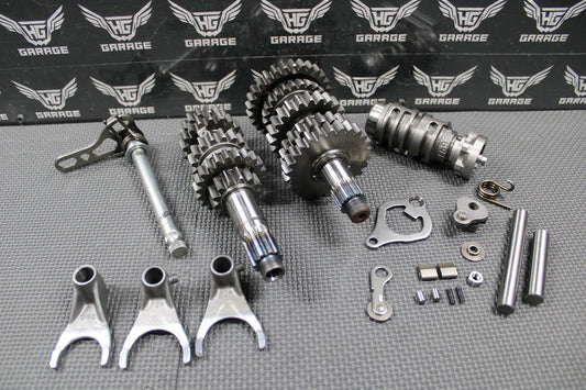 2022 KAWASAKI KX250 KX250X OEM TRANSMISSION TRANNY GEARBOX GEARS SHIFT FORK MINT - hggarage