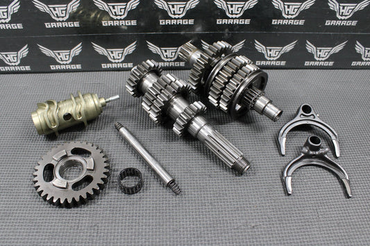 2008 KTM 07 - 09 450 SXF OEM ENGINE TRANSMISSION TRANNY GEARS GEARBOX SHIFT FORKS - hggarage