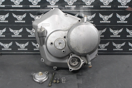 2004 SUZUKI 04 - 09 QUADSPORT LTZ250 RIGHT SIDE ENGINE MOTOR COVER CLUTCH COVER - hggarage