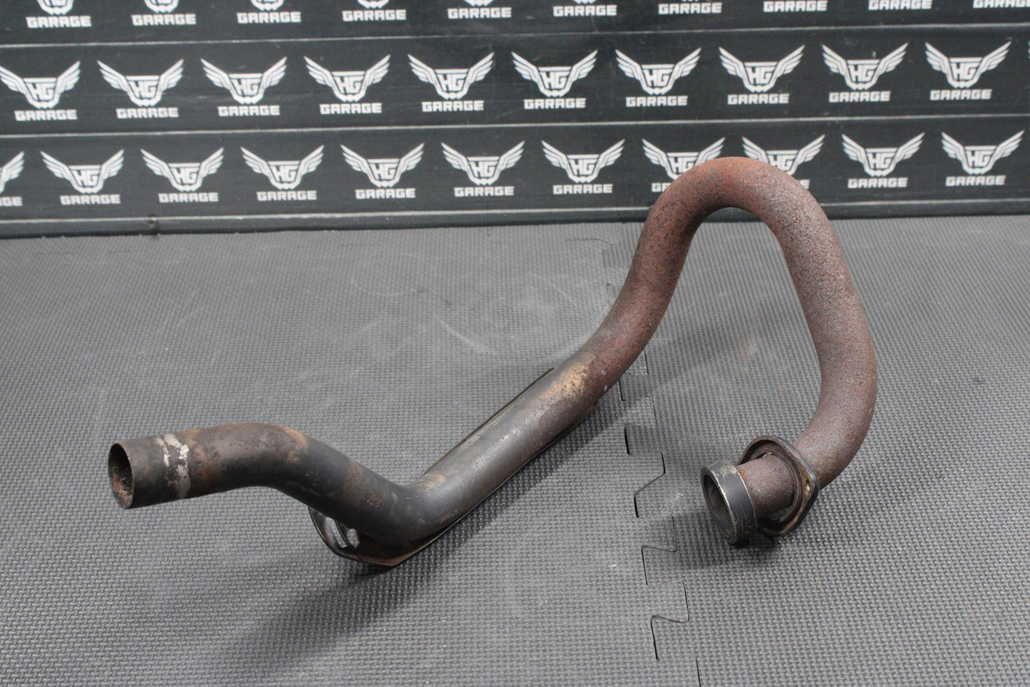 1987YAMAHA TW200 87 - 02 OEM EXHAUST PIPE CHAMBER HEADER PIPE 2JX - 14611 - 03 - 00 - hggarage