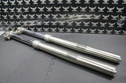 2000 HONDA CR125R OEM KYB 46MM RIGHT LEFT FRONT SUSPENSION FORKS SHOCKS GOOD! - hggarage
