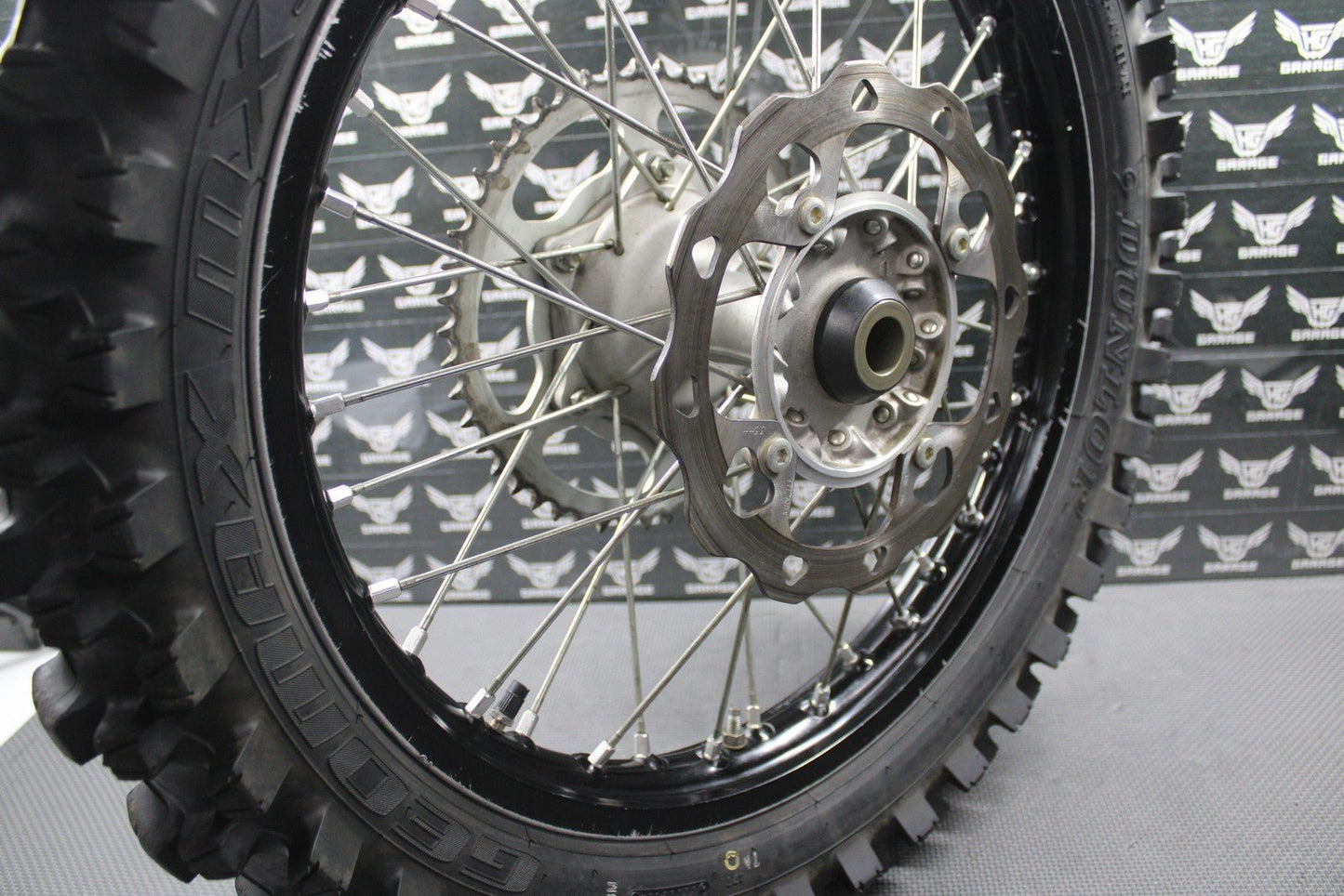 2019 2020 SUZUKI RMZ250 OEM DID REAR BACK WHEEL RIM HUB TIRE 19 x 1.85 GOOD! - hggarage