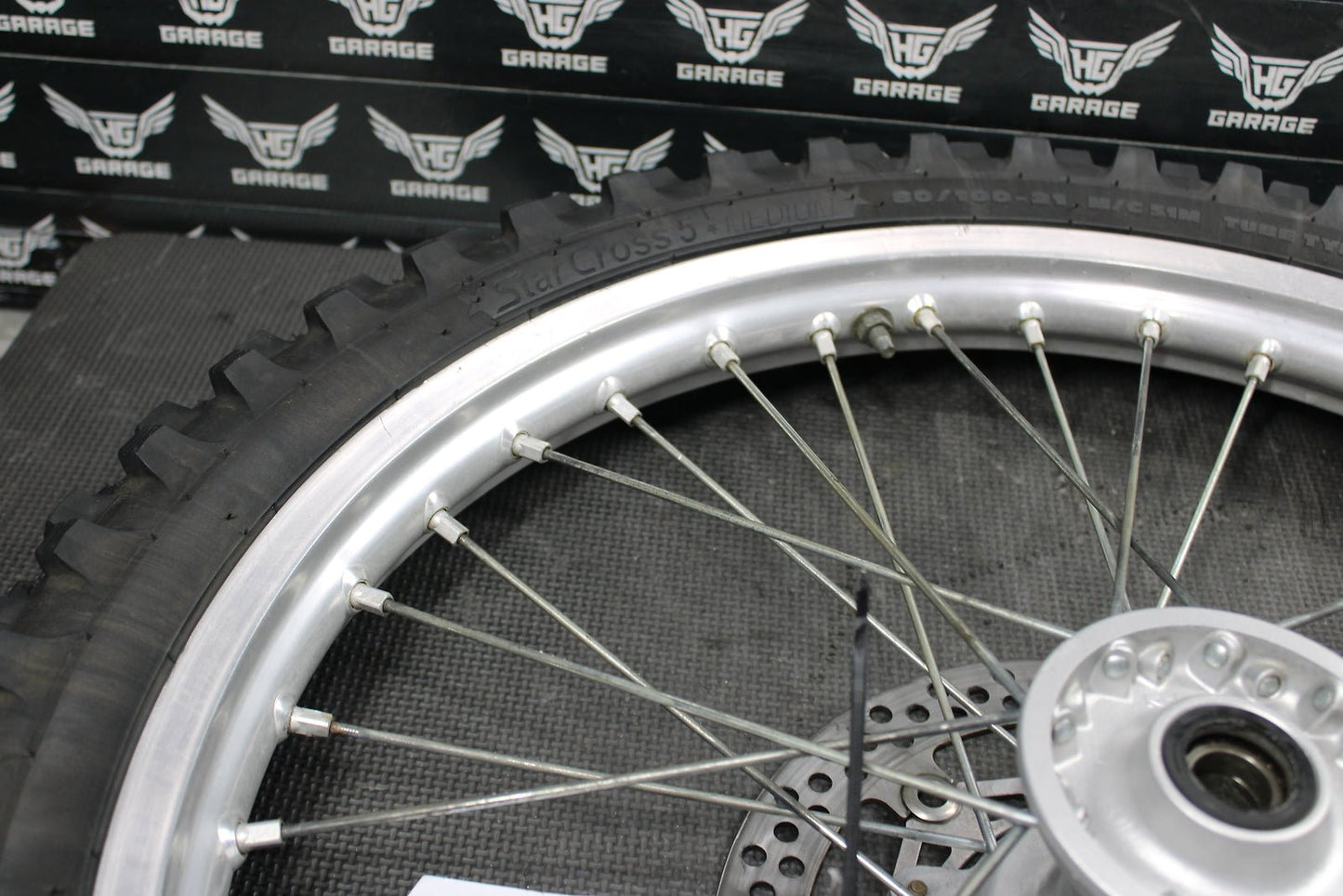 2003 Yamaha YZ125 YZ250 OEM Excel Front Wheel Rim 5XC - W2519 - L0 - 00 - hggarage