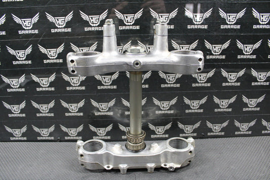 1988 HONDA CR250R OEM FRONT FORKS LOWER UPPER TRIPLE TREE STEM BAR CLAMP - hggarage